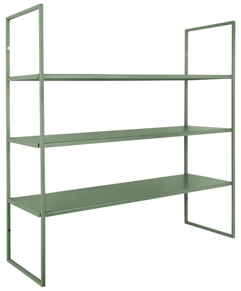 Scaffale in metallo a castello verde 60 cm Level - PT LIVING