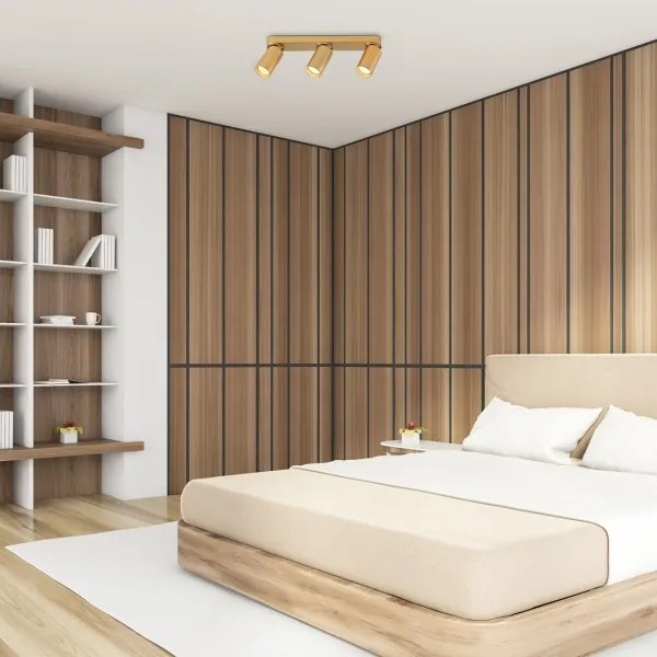 Rabalux 73077 - Faretto MIRINA 3xGU10/5W/230V oro