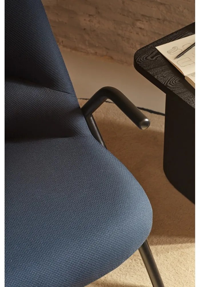 Poltrona blu scuro, altezza 114 cm Dins - Teulat