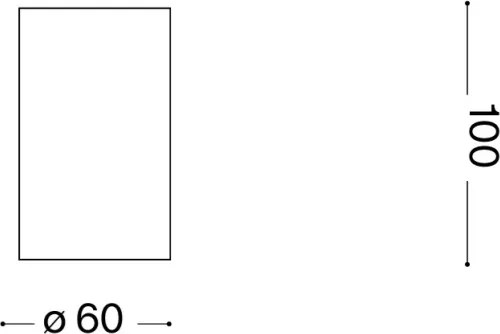 Ideal Lux - Faretto LED LOOK 1xGU10/7W/230V CRI 90 Ø 6 cm ottone