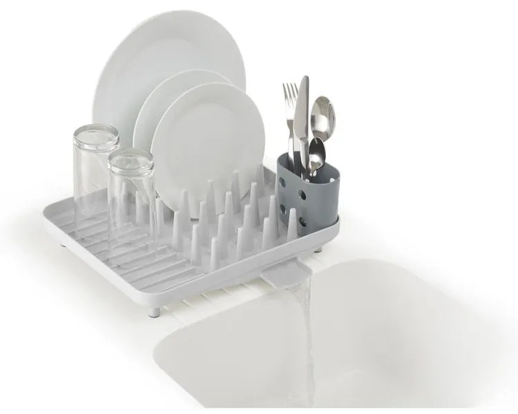 Vassoio di raccolta in plastica grigio chiaro 33,5x31,5 cm Duo - Joseph Joseph