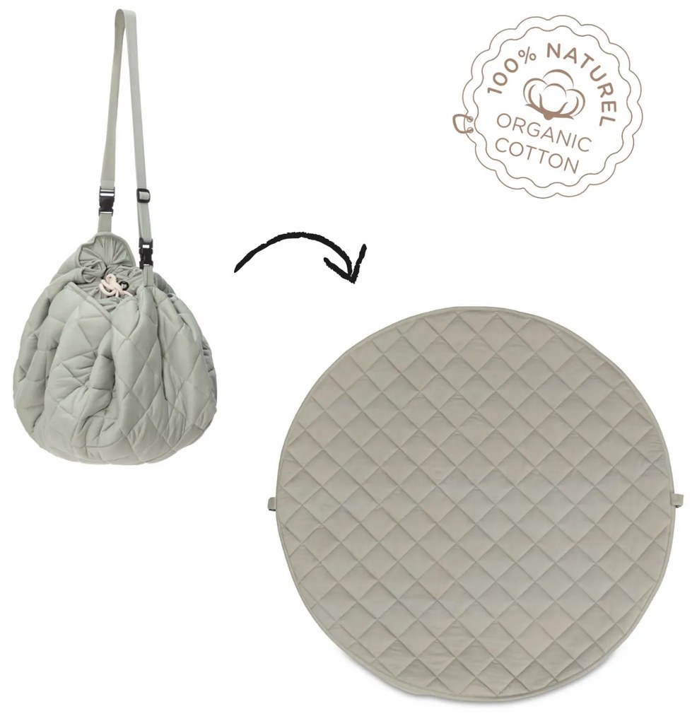 Play&Go Tappeto da gioco Organic Meadow Green