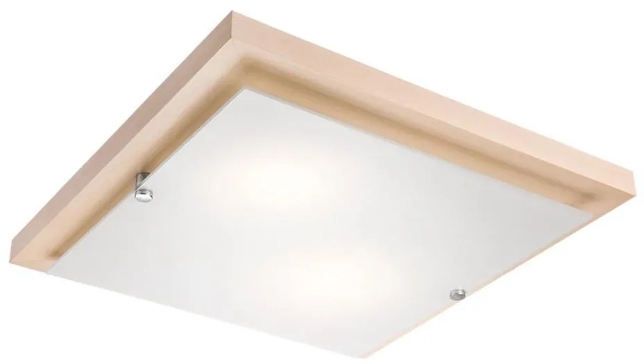Plafoniera LED 1x24W/230V, finitura faggio
