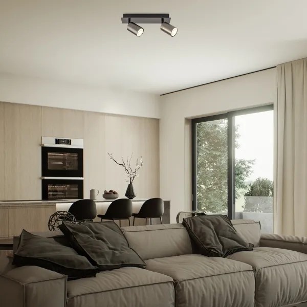 Rabalux 73072 - Faretto GERHARD 2xGU10/15W/230V