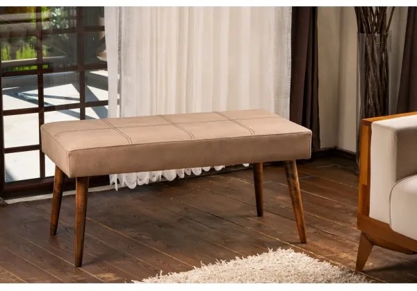Pouf VITO 46x92 cm marrone