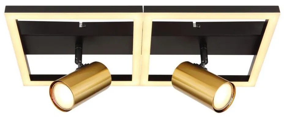 Globo 57032-2 - Faretto LED MARRIE 2xGU10/5W/230V + LED/22W/230V