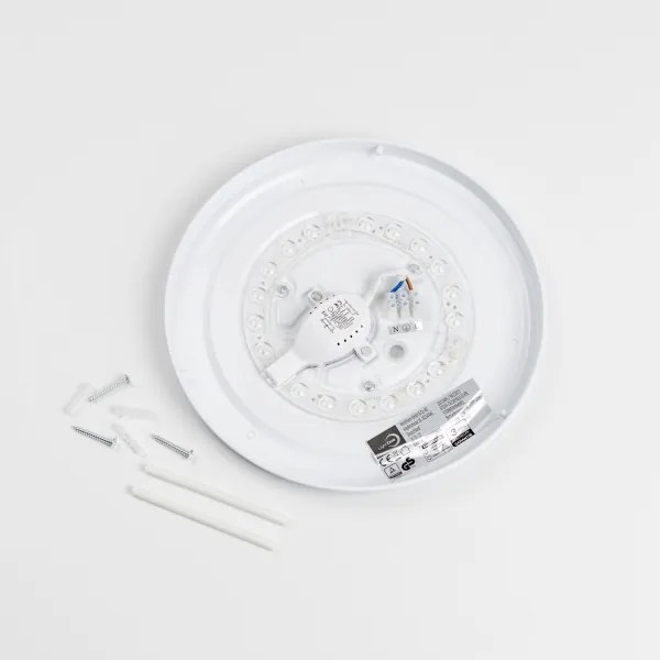 Plafoniera LED/12W/230V Ø 32 cm taupe/oro