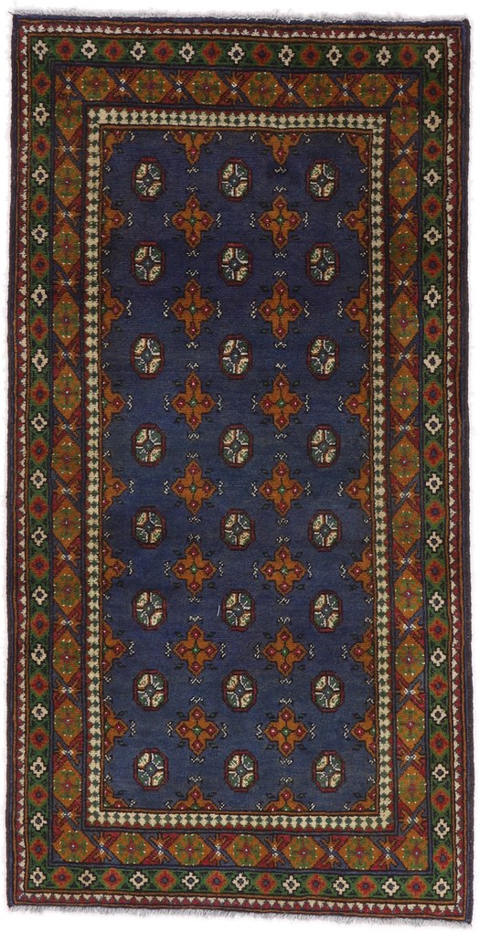 Afghan Tappeto orientale 100x200 (Afghanistan) Annodato A Mano