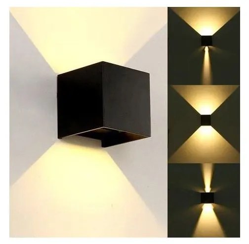 Applique a LED da esterno KREON 2xLED/3W/230V IP54 4000K antracite