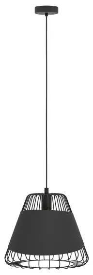 Eglo 49446 - Lampadario a sospensione con filo AUSTELL 1xE27/60W/230V