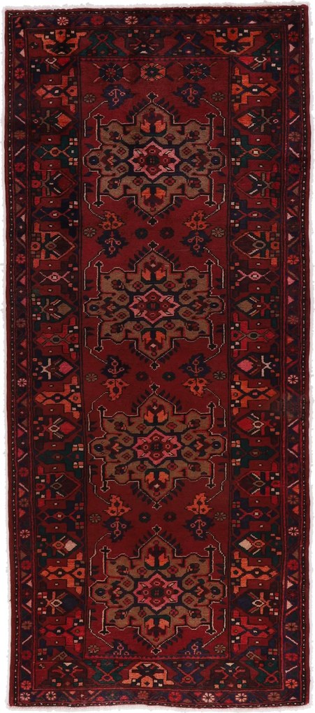 Hamedan Tappeto 120x290 (Iran) Annodato A Mano