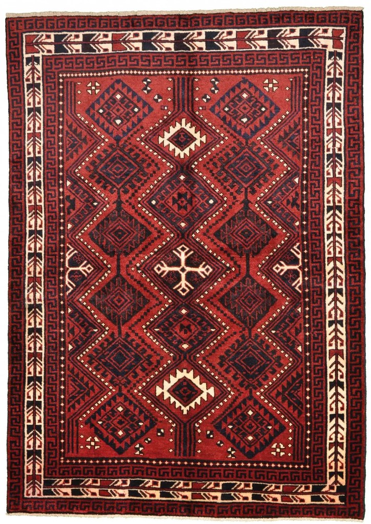 Lori Tappeto 180 x 250 Rosso (Iran) Annodato A Mano