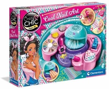 Set dei Manicure Clementoni Cool Nails Art Multicolore