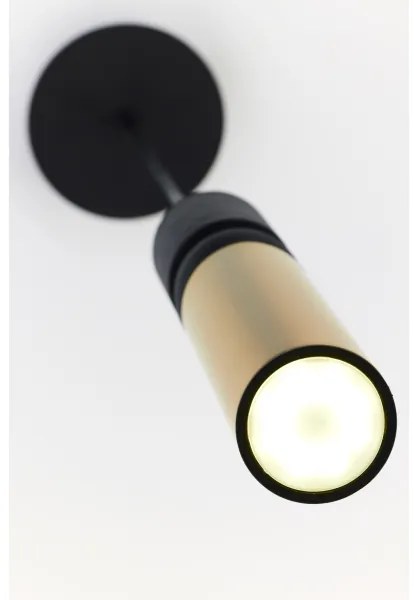 Jupiter 2006 - Lampadario a sospensione con filo ALAS 1xGU10/10W/230V oro/nero