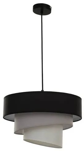 Coria Lampada a Sospensione Black/Grey - Lindby