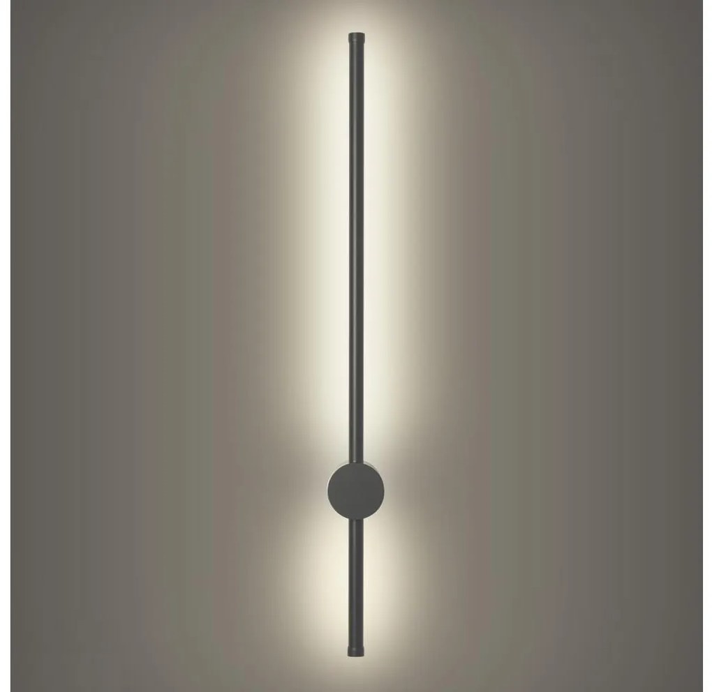 Brilagi - Lampada da parete LED per esterni AURA LED/12W/230V 4000K IP54 antracite