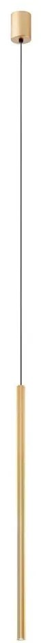 Redo 01-3860 - Lampada a sospensione su cavo NIKOS LED/8W/230V/CRI 90 Ø 6 cm dorata