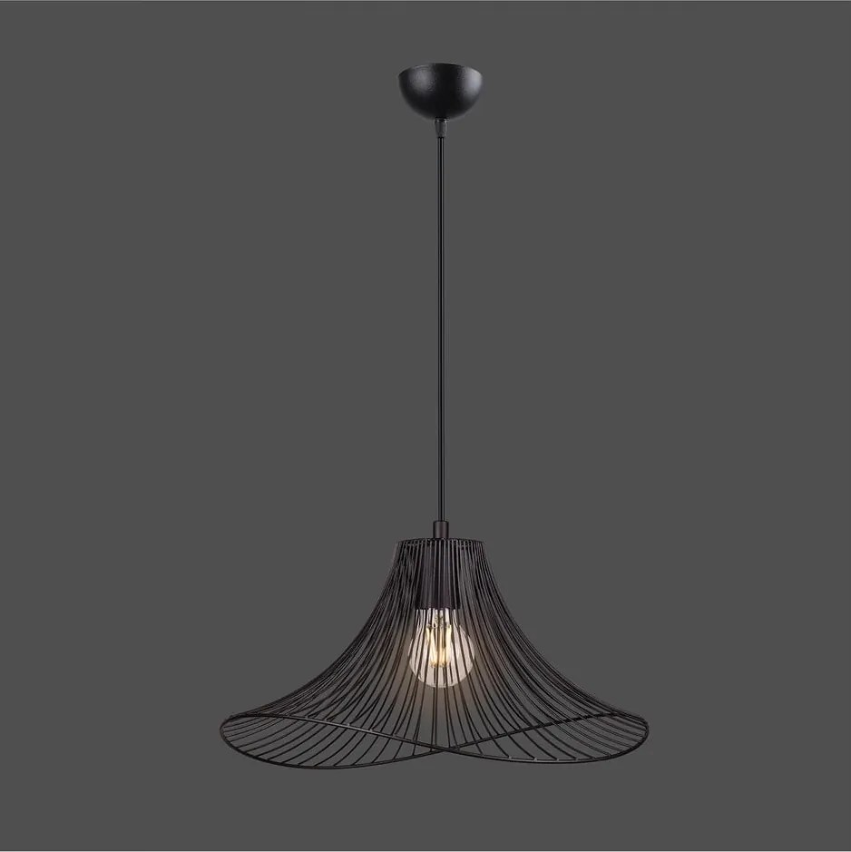 Lampadario nero ø 40 cm Wavy – Squid Lighting