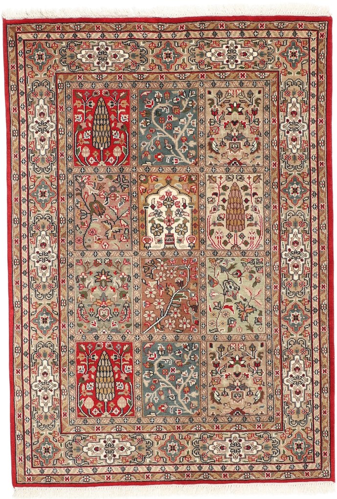 Mir Tappeto orientale 140x200 (Indian) Annodato A Mano