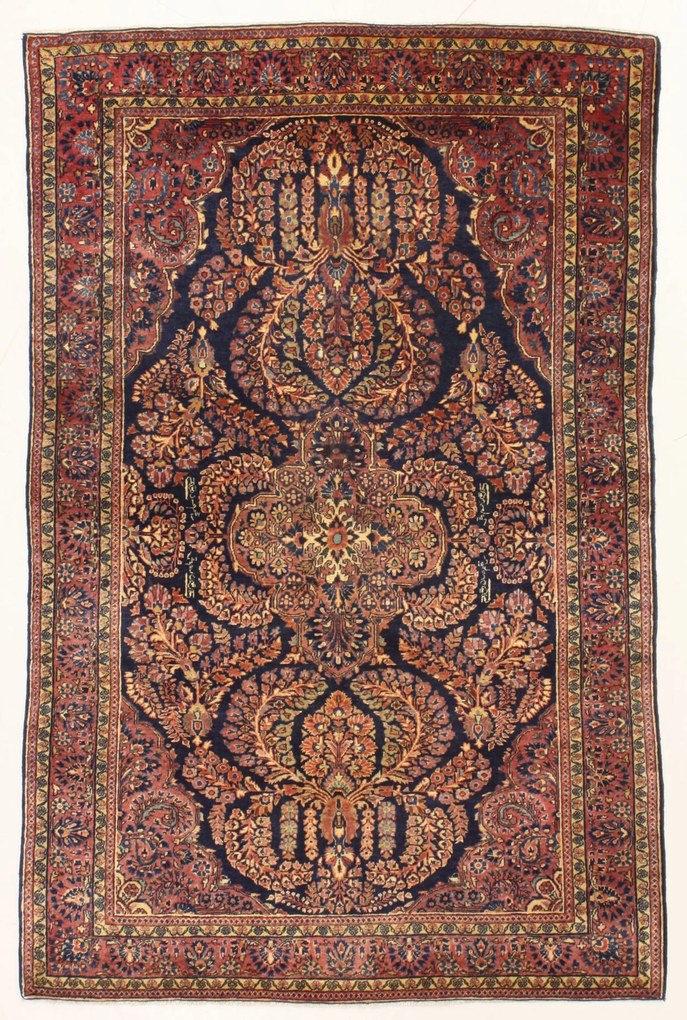 Sarouk Tappeto persiano 130 x 200 (Iran) Annodato A Mano