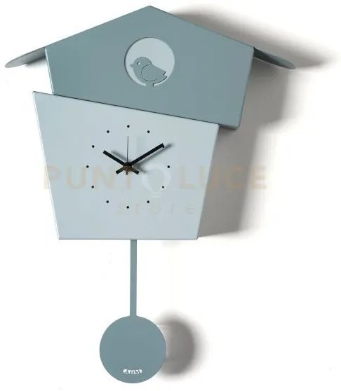 Orologio da parete picchiarello verde marino ,cenere ,verde marino ...