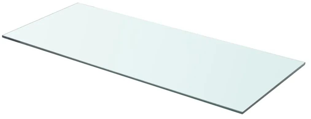 Mensola in vetro trasparente 70x30 cm