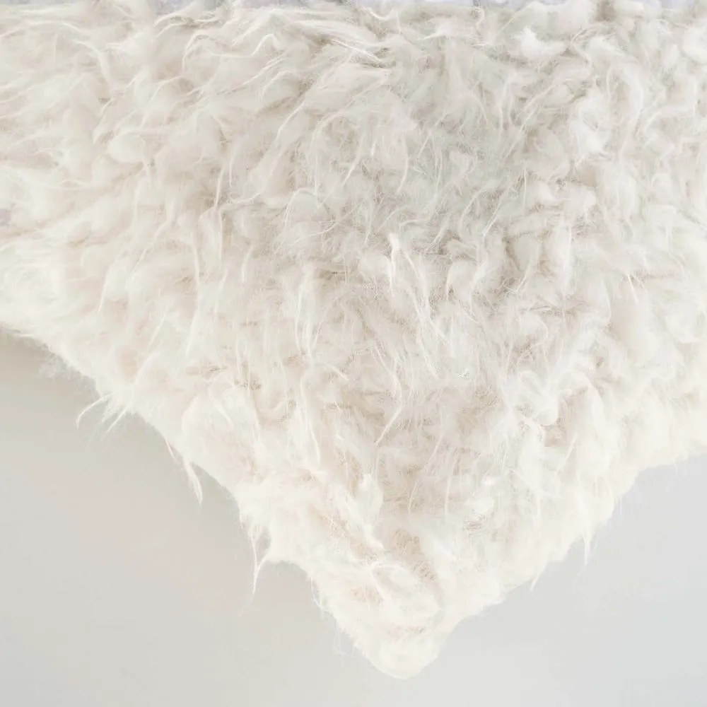 Cuscino decorativo in pelliccia finta 45x45 cm Mouton – douceur d'intérieur