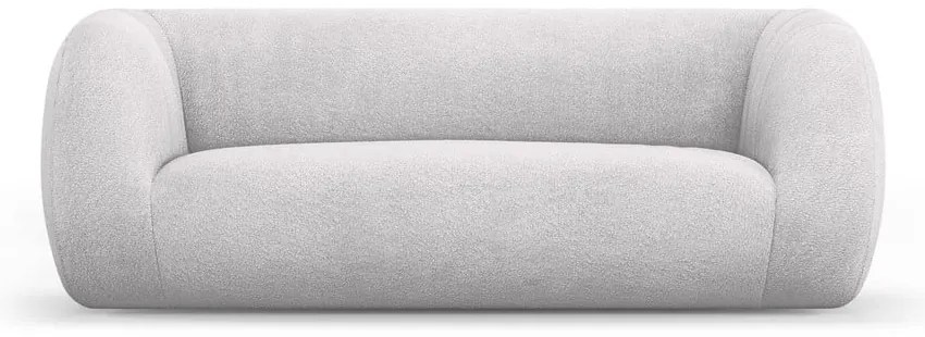 Divano bouclé grigio chiaro 210 cm Essen - Cosmopolitan Design