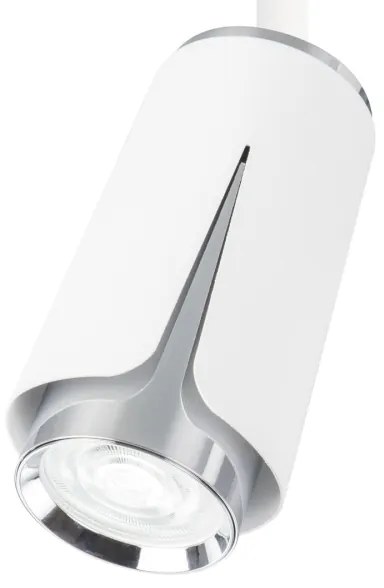 Faretto per sistema a binario FIORE 1xGU10/8W/230V bianco