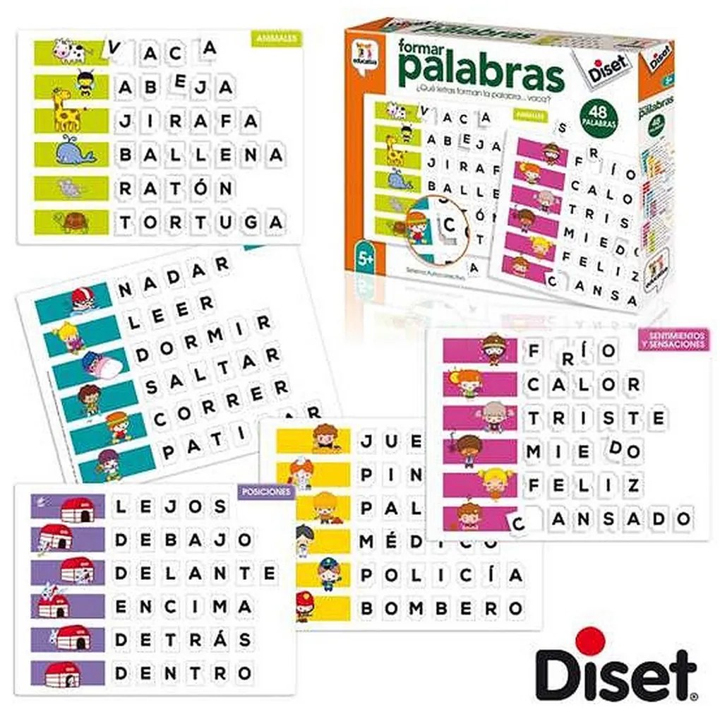 Gioco Educativo Diset Create Words (ES)