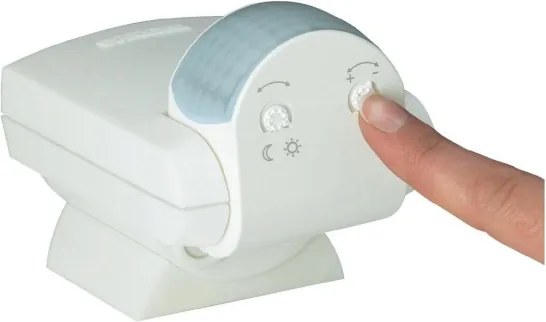 STEINEL 660314 - Rilevatore di movimento con sensore IS 130-2 bianco IP54