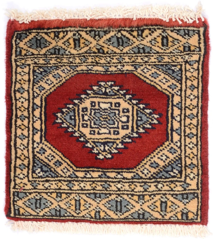 Bokhara Tappeto orientale 30x30 (Pakistan) Annodato A Mano