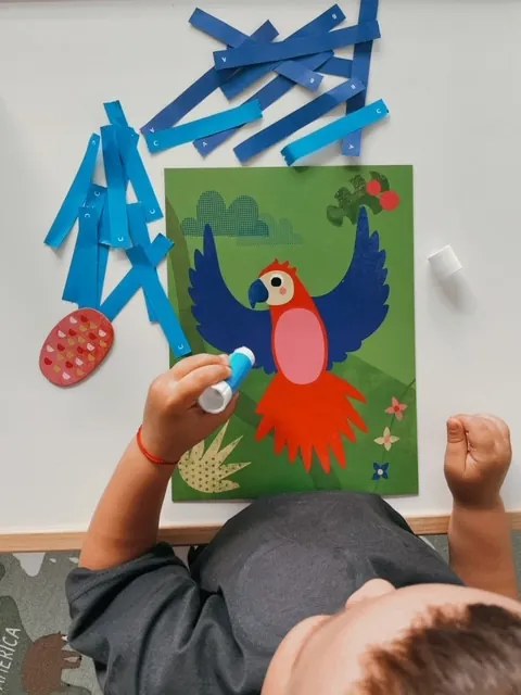 Collage per i più piccoli - animali adorabili