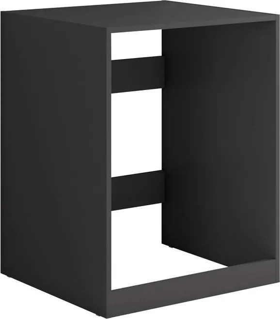 Mobile coprilavatrice Desi in truciolare grigio ombra P 70 x L 66 x H 90 cm