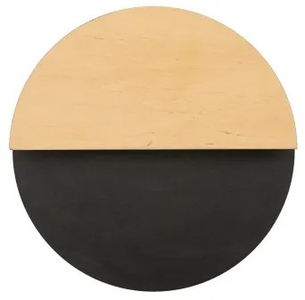 Applique a LED LUNA LED/7W/230V diametro 26 cm nero/beige