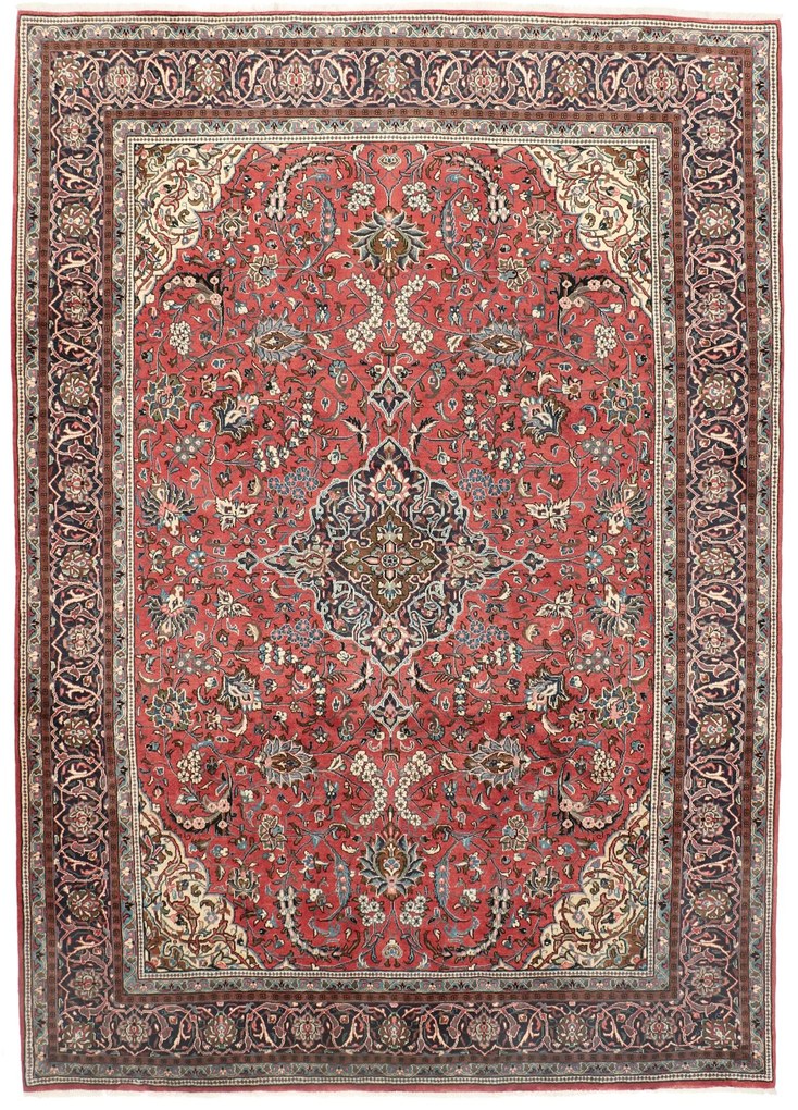 Sarouk Tappeto 350x250 (Iran) Annodato A Mano