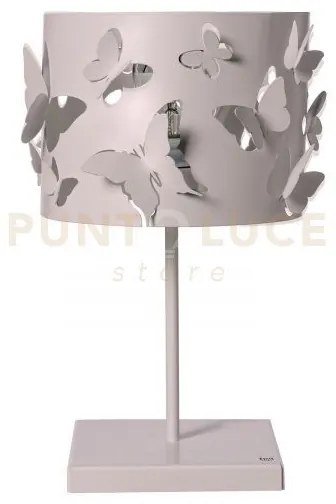 Lampade da tavolo moderna farfallosa gelso in ferro 20x20x37,2hcm