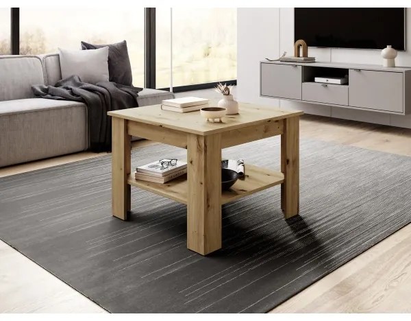 Tavolino da salotto COCO in rovere Artisan