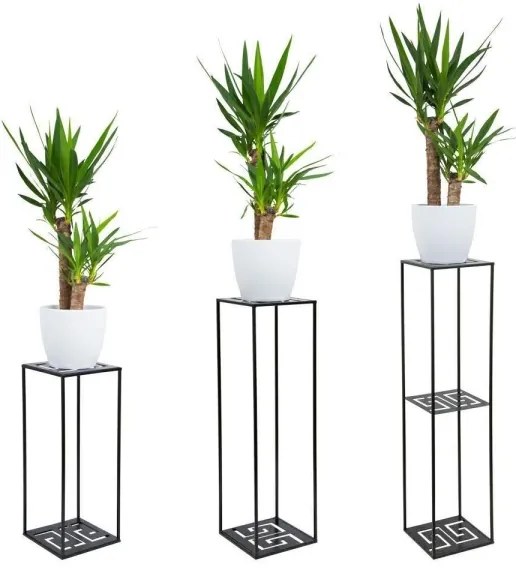 Tavolino DIAMOND 24x60 cm nero