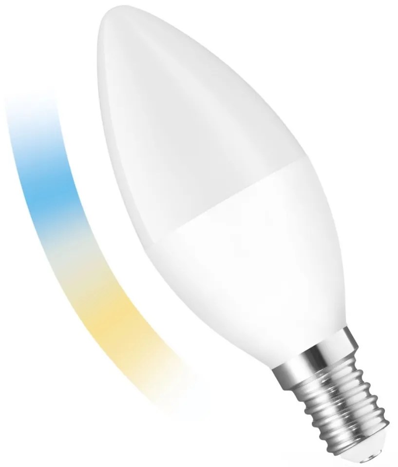 Lampadina LED dimmerabile E14/5W/230V 2700-6500K Wi-Fi Tuya