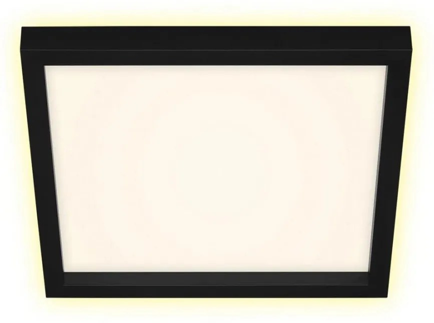 Briloner 7362-015 - Plafoniera LED CADRE LED/18W/230V 29,6x29,6 cm nera