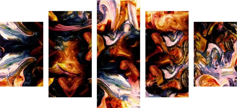 Quadri 5 pezzi – Arte in versione astratta