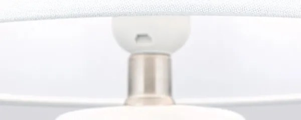 Orion LA 4-1227 - Lampada da tavolo CORAL 1xE27/40W/230V ceramiche/bianco