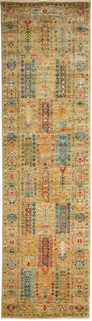 Samarkand Tappeto 80 x 300 (Pakistan) Annodato A Mano