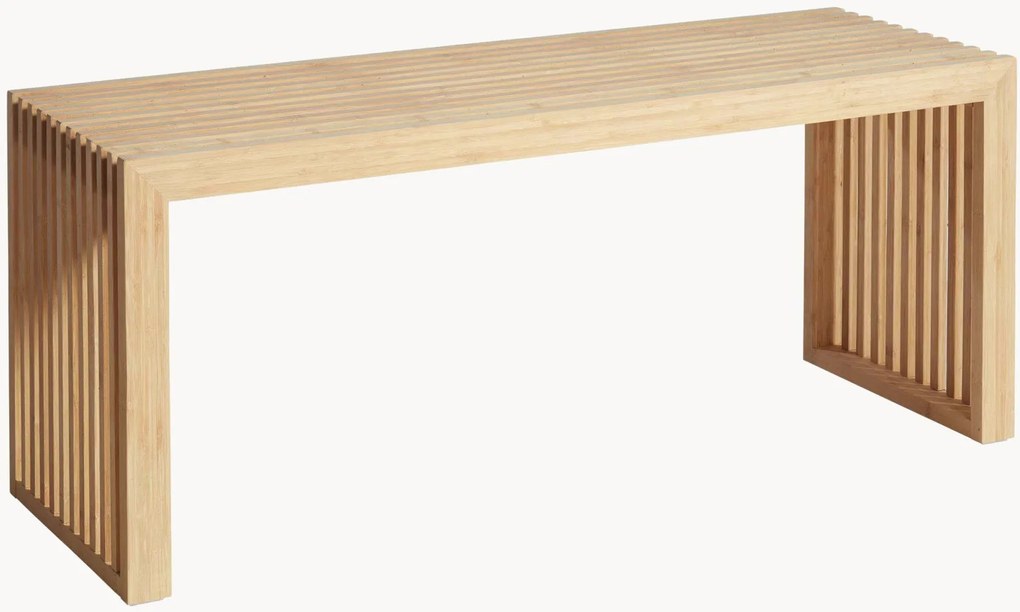 Panca in legno di bambù Rib