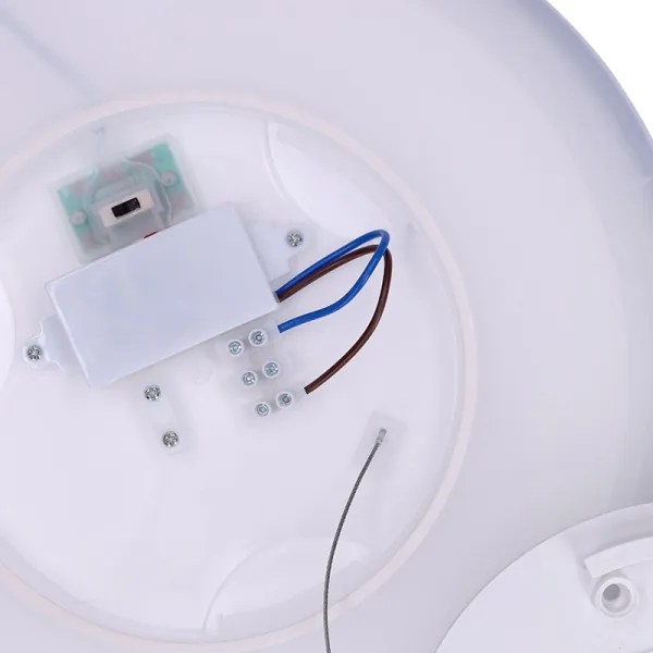 Solight WO826-LED Plafoniera da soffitto per bagno ACATE 24W/230V, 3000/4000/6000 K, Ø 29,3 cm, IP54