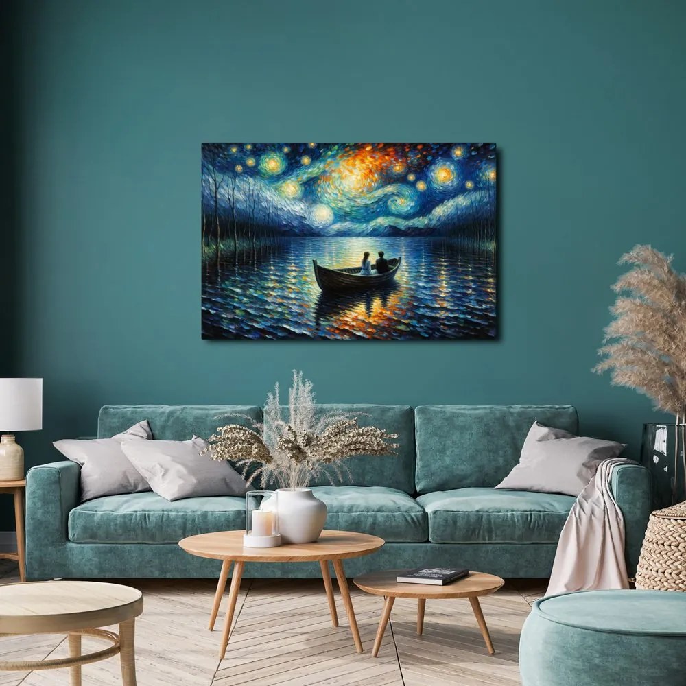 Quadro su tela – Romanticismo sotto il cielo stellato