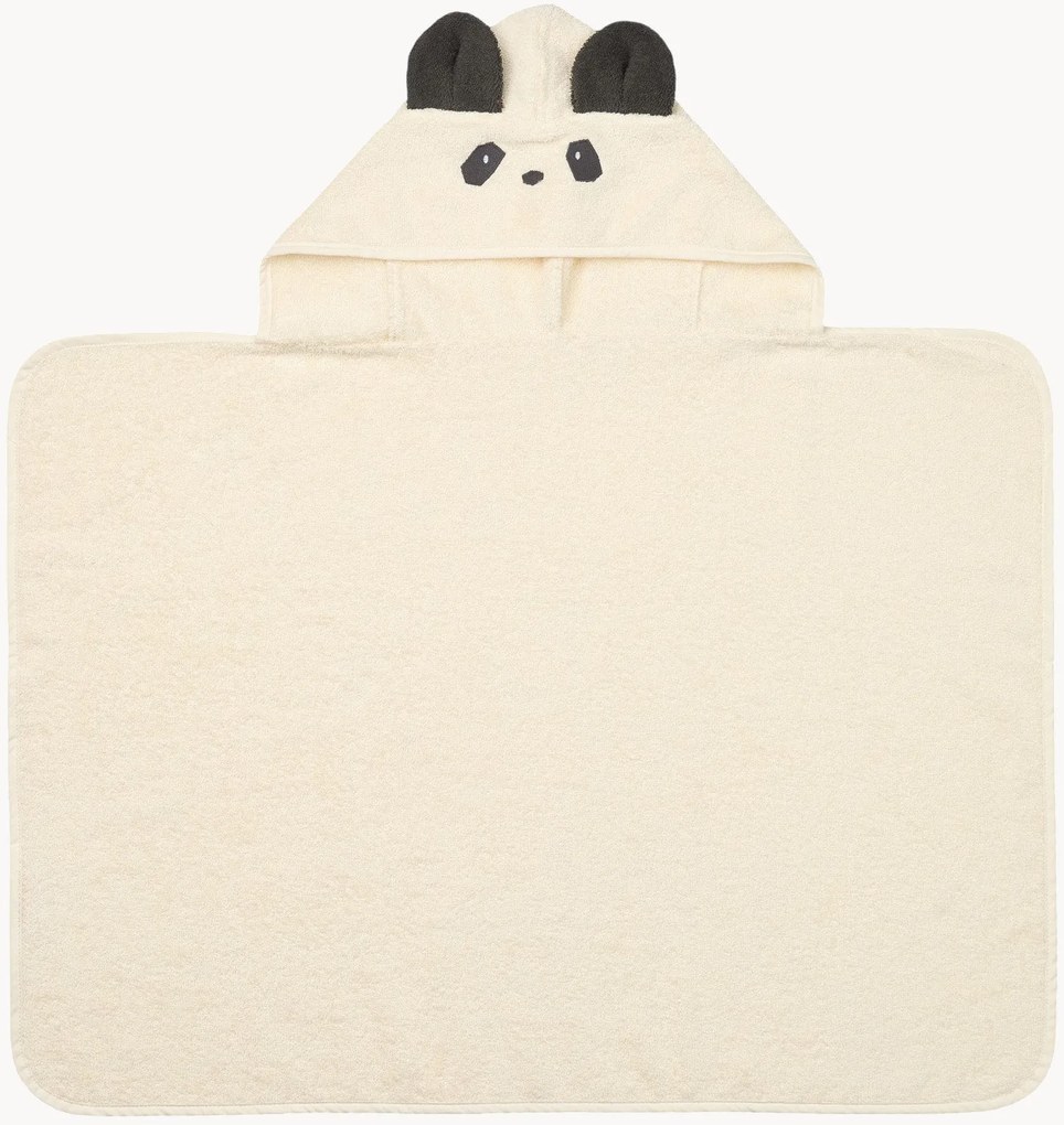 Asciugamano con cappuccio per bambini in cotone organico Vilas