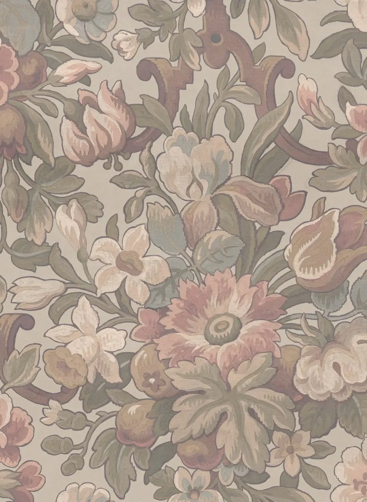 Rebel Walls Carta da parati Vintage Garden - Pastel