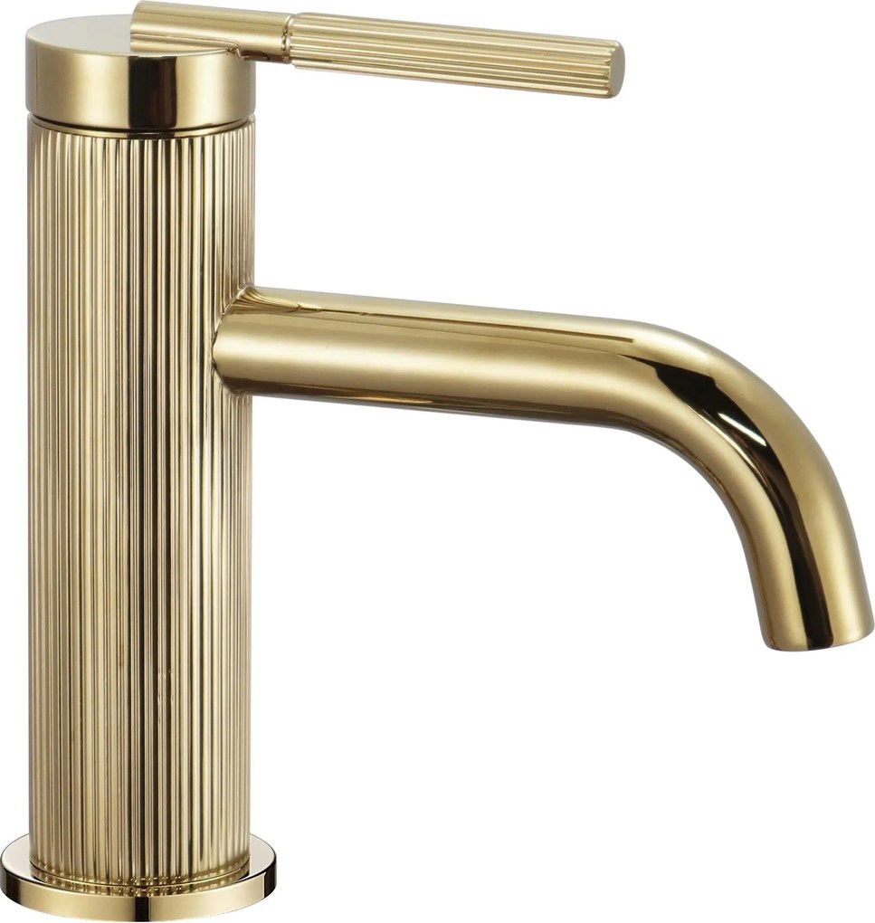 Rubinetto da lavabo Rea Argon Gold Low